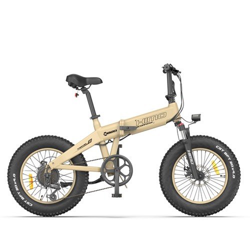HIMO ZB20 MAX Folding Electric Mountain Bike 250W 20x4.0 Tire Khaki