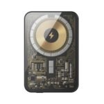 HINOVO MB1-5000xb Magnetic Wireless Power Bank Mirror Black