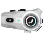 Houtonsen FX2 Helmet Bluetooth Headset White