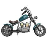 HYPER GOGO Challenger 12 Plus Electric Motorcycle for Kids Blue