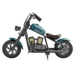 HYPER GOGO Challenger 12 Plus Electric Motorcycle for Kids Blue