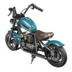 HYPER GOGO Challenger 12 Plus Electric Motorcycle for Kids Blue