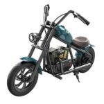HYPER GOGO Challenger 12 Plus Electric Motorcycle for Kids Blue