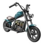 HYPER GOGO Challenger 12 Plus Electric Motorcycle for Kids Blue