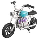 HYPER GOGO Pioneer 12 Plus with App Electric Motorcycle for Kids -Blue