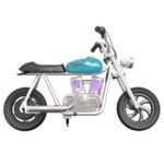 HYPER GOGO Pioneer 12 Plus with App Electric Motorcycle for Kids -Blue