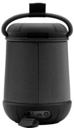 iHome - PlayTough Pro - Bluetooth Rechargeable Waterproof Portable Speaker with 360° Stereo Sound - Black