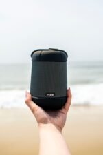 iHome - PlayTough Pro - Bluetooth Rechargeable Waterproof Portable Speaker with 360° Stereo Sound - Black