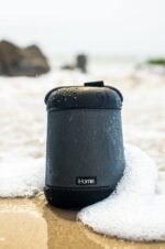 iHome - PlayTough Pro - Bluetooth Rechargeable Waterproof Portable Speaker with 360° Stereo Sound - Black