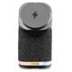iHome - Power Tower Dual Wireless Bluetooth Charging Speaker with Mood Light - Dark Gray