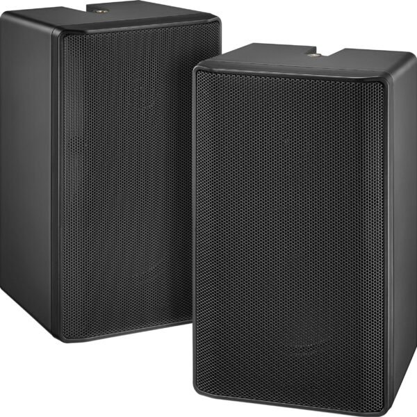 Insignia™ - 2-Way Indoor/Outdoor Speakers (Pair) - Black