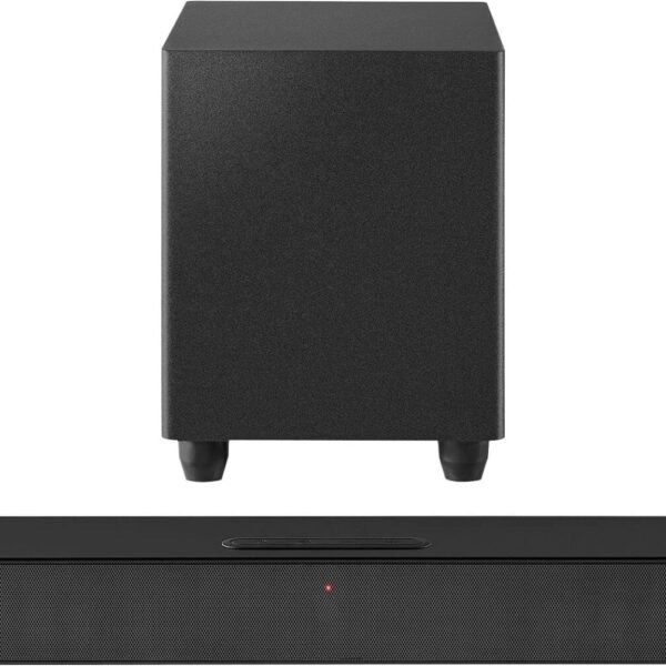 Insignia™ - 2.1-Channel Soundbar with Wireless Subwoofer - Black