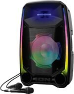 ION Audio - Total PA Ultimate High-Power Bluetooth Speaker System with Edge Glow - Black