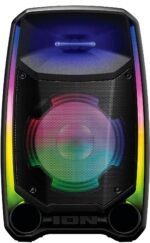 ION Audio - Total PA Ultimate High-Power Bluetooth Speaker System with Edge Glow - Black