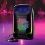 ION Audio - Total PA Ultimate High-Power Bluetooth Speaker System with Edge Glow - Black