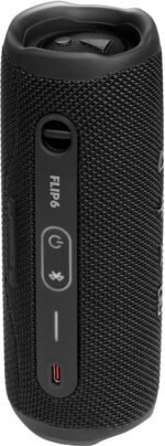JBL - FLIP6 Portable Waterproof Speaker - Black