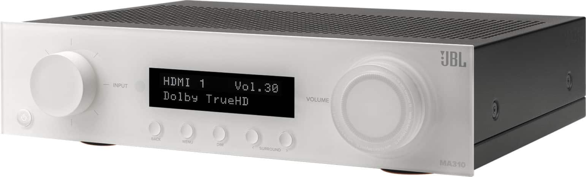 JBL - MA310 5.2ch 4K AV Receiver - White