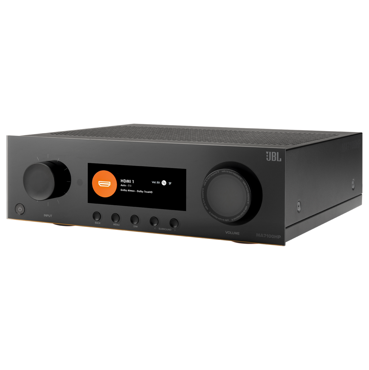 JBL - MA7100HP 7.2ch. 8K High Performance AV Receiver - Black