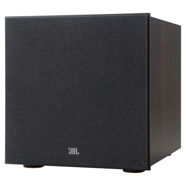 JBL - Stage 200P 10-Inch Powered Subwoofer - Espresso