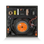 JBL - Stage Angled In-Ceiling Loudspeaker with 1" Aluminum Dome Tweeter and 8" Polycellulose Cone Woofer - Black