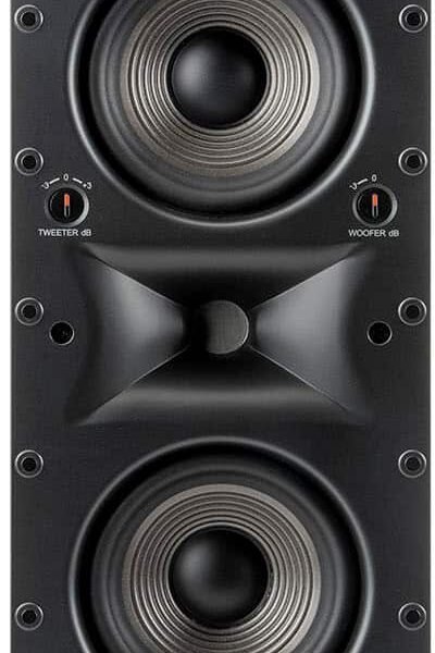 JBL - Studio 6 Quad-5.25" 2-Way In-Wall Speaker (Each) - Black