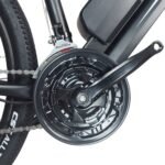 K3 Electric Bike 26 Inch 36V 10.4Ah 350W Motor 20MPH Black & White