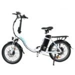 KAISDA K7 20*1.95 inch Folding Electric Moped Bike White