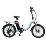 KAISDA K7 20*1.95 inch Folding Electric Moped Bike White