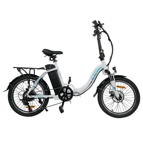 KAISDA K7 20*1.95 inch Folding Electric Moped Bike White