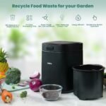 Karfo UF006-EC Kitchen Composter Black