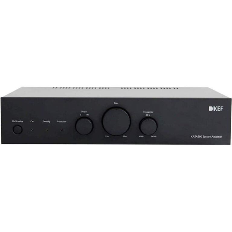 KEF - 500W 2.0-Ch Amplifier - Black