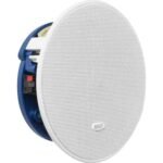 KEF - Ci-C Series 5-1/4" In-Ceiling Speaker (Each) - White