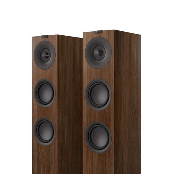 KEF - Q7 Meta Floorstanding Speaker (Each) - Walnut