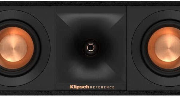 Klipsch - Next Gen Reference Series Quad 3-1/2" 400-Watt Passive 2-Way Center-Channel Speaker - Black