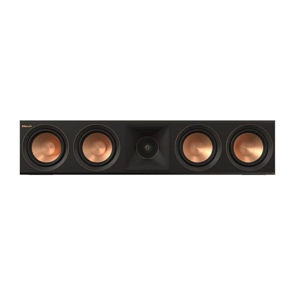 Klipsch - Reference Premiere Series Quad 5.25" 600-Watt Passive 2-Way Center-Channel Speaker - Walnut