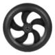 KUGOO S1 Folding Electric Scooter Rear Wheel Black