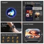 KUMI KU7 Smartwatch Silver