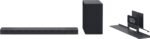 LG - 3.1.3 Channel SC9S Soundbar with Wireless Subwoofer, Dolby Atmos, DTS:X, IMAX Enhanced and WOW Orchestra - Black