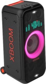 LG - XBOOM XL7 Portable Tower Party Speaker with Pixel LED - Black