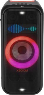 LG - XBOOM XL7 Portable Tower Party Speaker with Pixel LED - Black