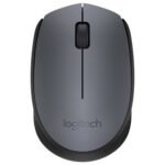 Logitech M170 Office Wireless Mouse 3 Buttons 1000 DPI Gray