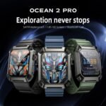 LOKMAT OCEAN 2 PRO Bluetooth Call Smartwatch Black