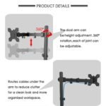M051 Single Arm Single Monitor Stand