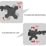 M052 Dual Arm Dual Monitor Stand
