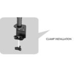M052 Dual Arm Dual Monitor Stand