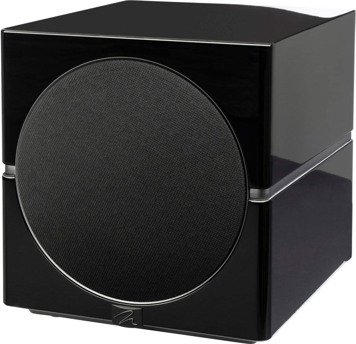 MartinLogan - Dynamo 12, 12” Sealed, Powered Subwoofer, with Magnitude MT-1.6kW Amplifier, Sub Control App, and Wireless Built-In - Gloss Black