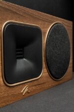MartinLogan - Motion Foundation C1 2.5-Way Center Channel Speaker with Dual 5.5” Midbass Drivers (Each) - Walnut