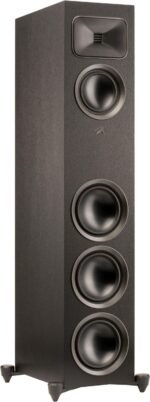 MartinLogan - Motion Foundation F2 3-Way Floorstanding Speaker with 5.5” Midrange and Triple 6.5” Bass Drivers (Each) - Black