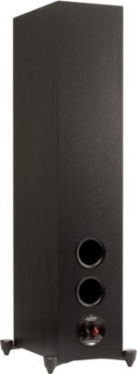 MartinLogan - Motion Foundation F2 3-Way Floorstanding Speaker with 5.5” Midrange and Triple 6.5” Bass Drivers (Each) - Black