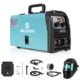 Mecpow MIG-120 Dual-voltage Gasless Welding Machine + Welding Helmet